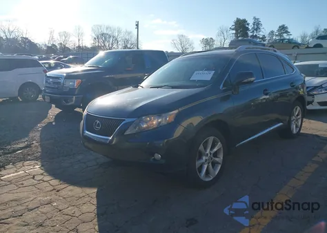 2011 Lexus Rx 350 from USA, damaged, VIN 2T2ZK1BA0BC051547